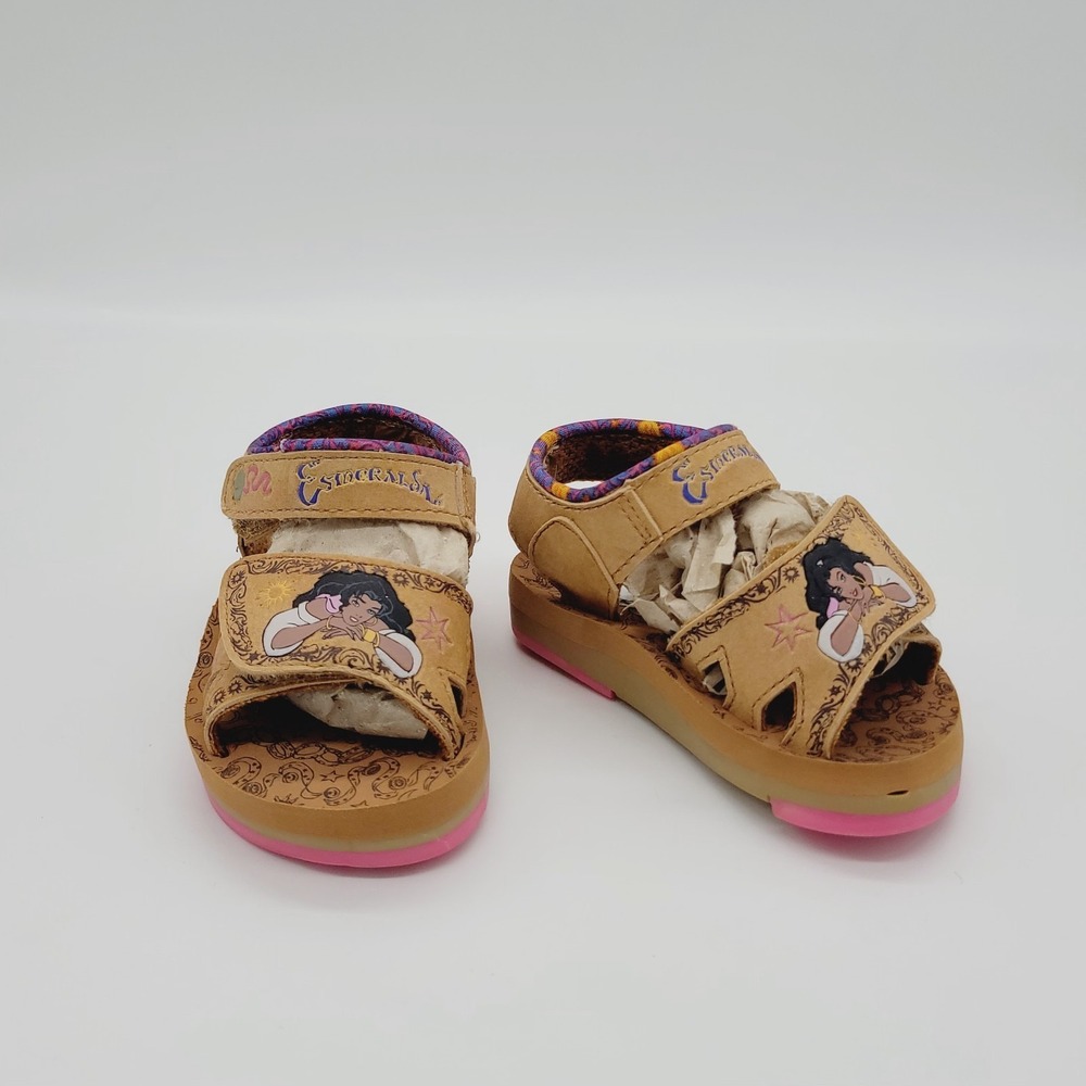 NEW Vintage The Hunchback Of Notre Dame ESMERALDA Toddler Sandals Size 5 RARE
